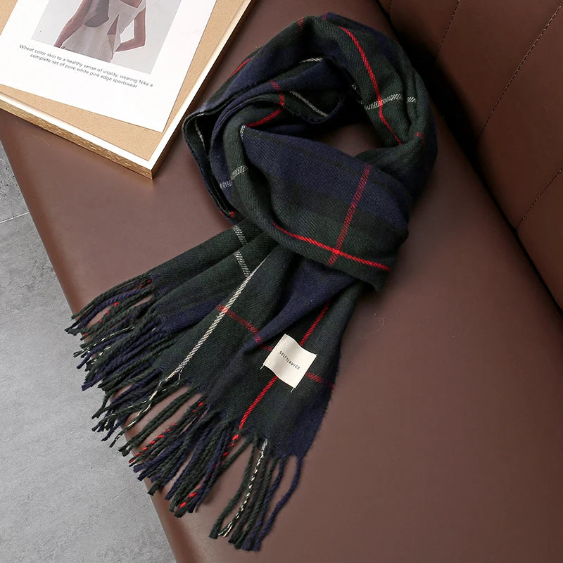Winter Plaid Scarf