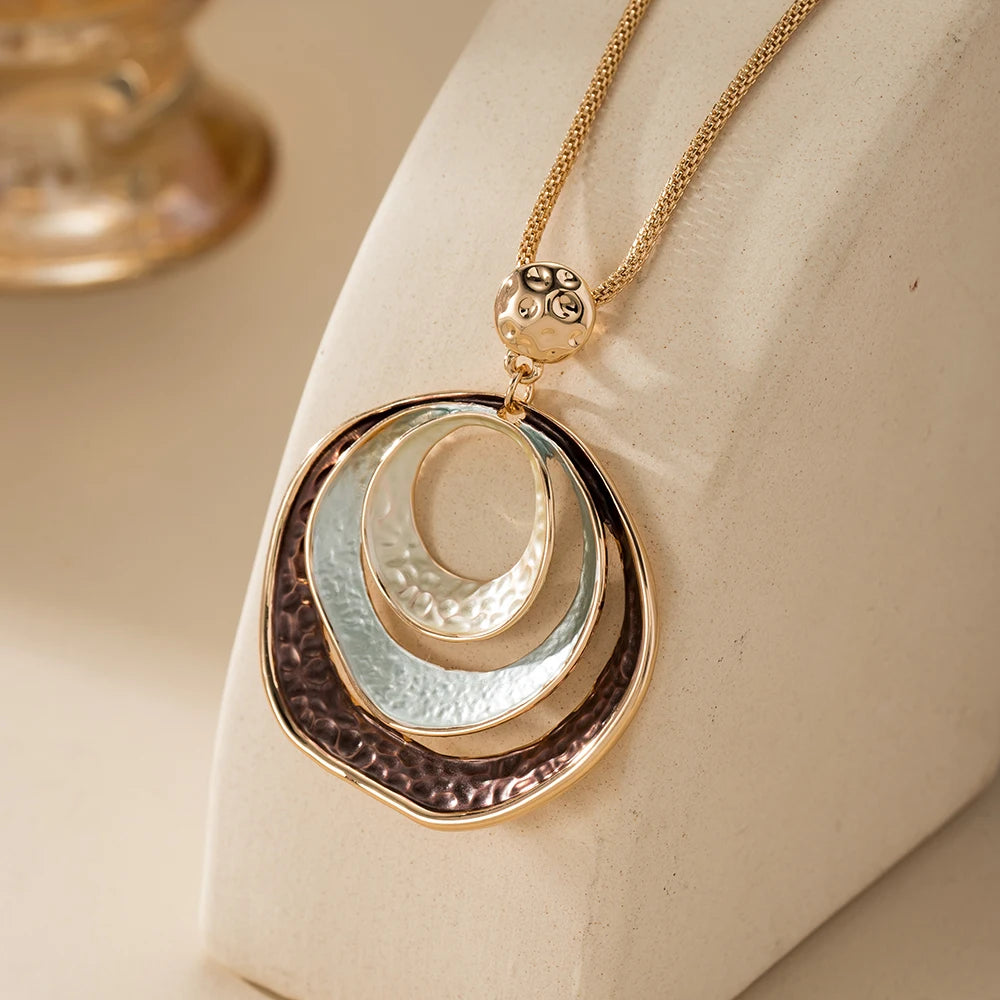 Fashion Geometric Pendant Necklace for Women