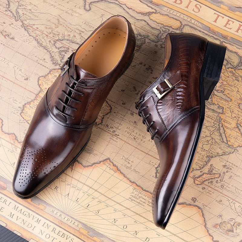 Male Genuine Leather Social Shoe