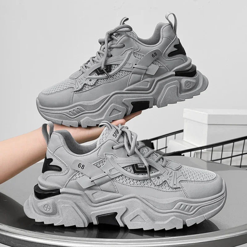 Men's Walking Running Comfy Tennis Shoes