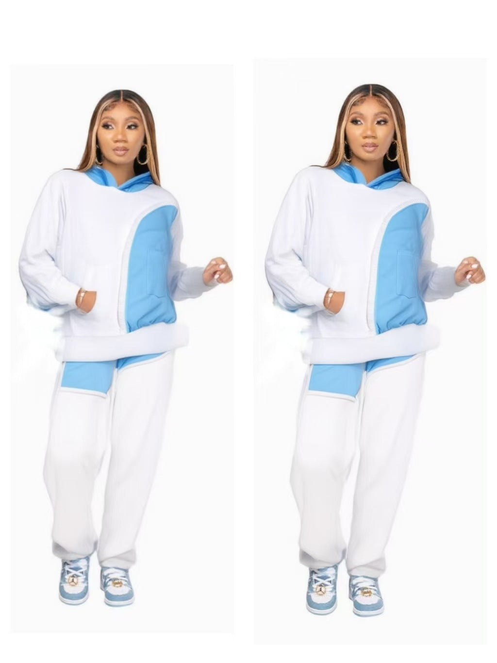 Women's Fashion Ankle-tied Long Sports Sweater Suit