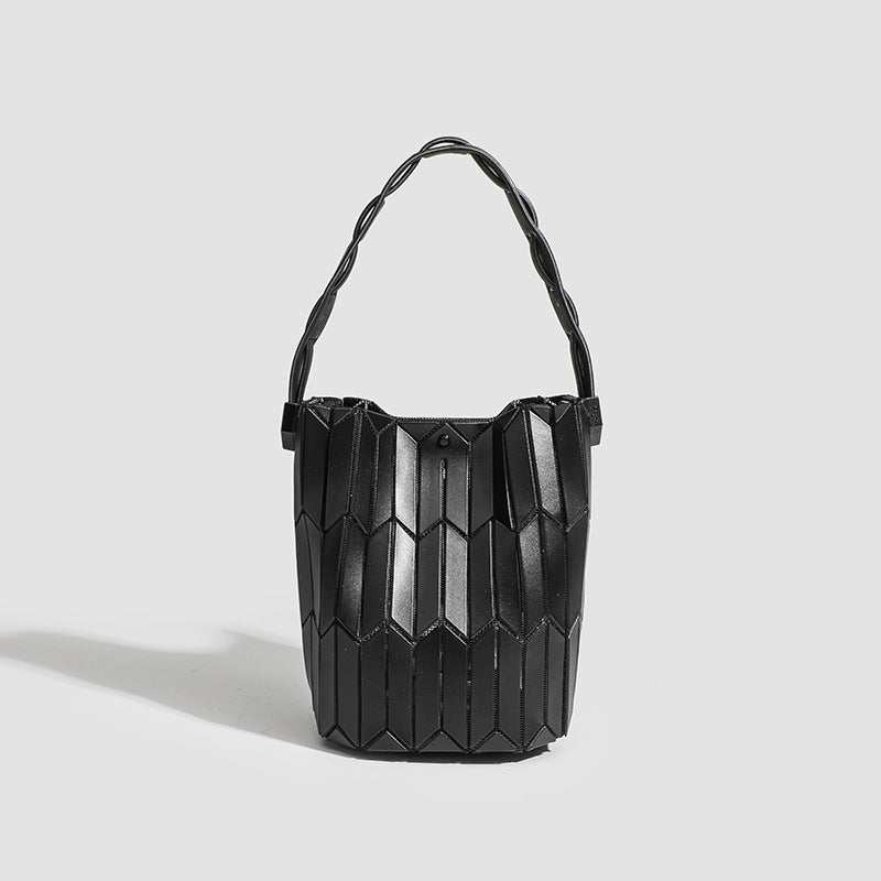 Rhombus Color Shoulder Bag