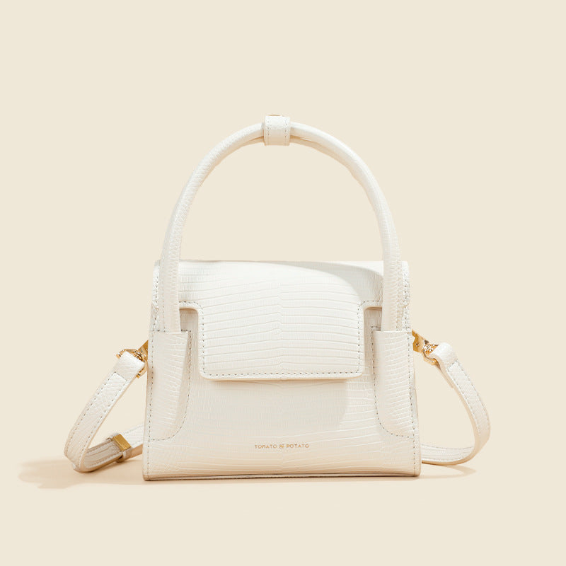 Lizard Pattern Shoulder Portable Bag