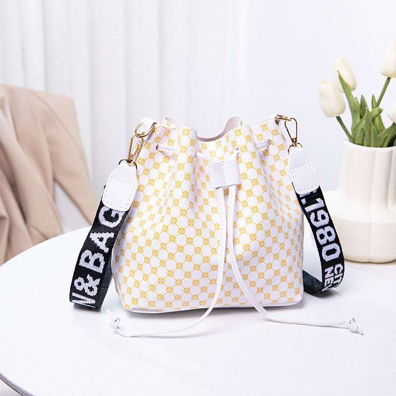 Printed Bucket Bag