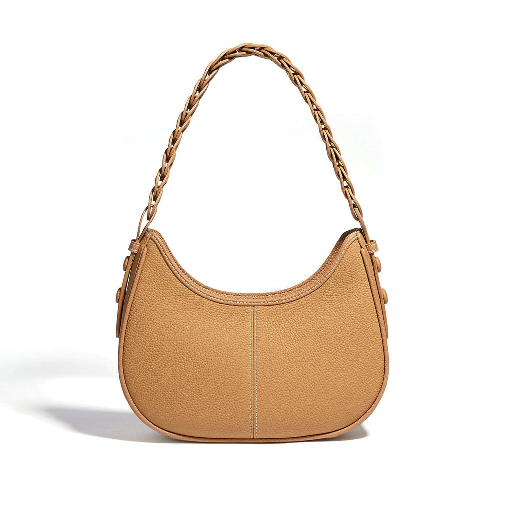 Litchi Grain Single-shoulder Bag