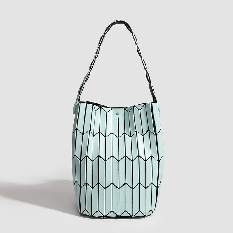 Rhombus Color Shoulder Bag