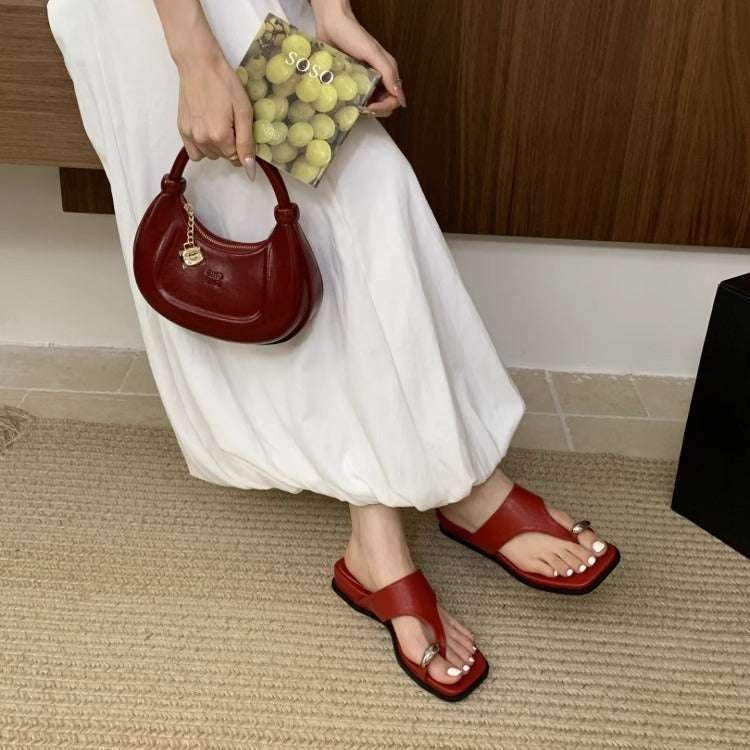 Wedge Flip-Flops Summer Outdoor Seaside Beach Slippers Roman Shoes