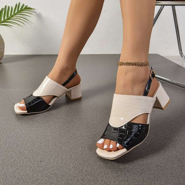 Women's Mid-heel Chunky Heel Sandals